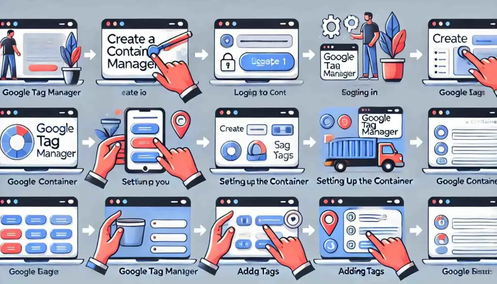 ¿Cómo crear un contenedor en Google Tag Manager? 1 crear un contenedor en Google Tag Manager