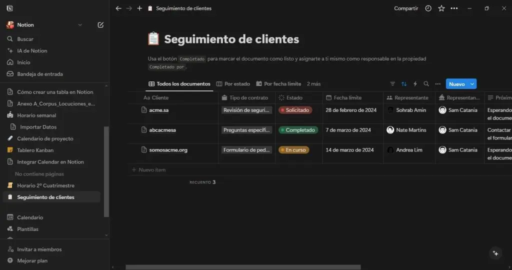 Cómo crear una plantilla en Notion: guía rápida 4 crear una plantilla en Notion
