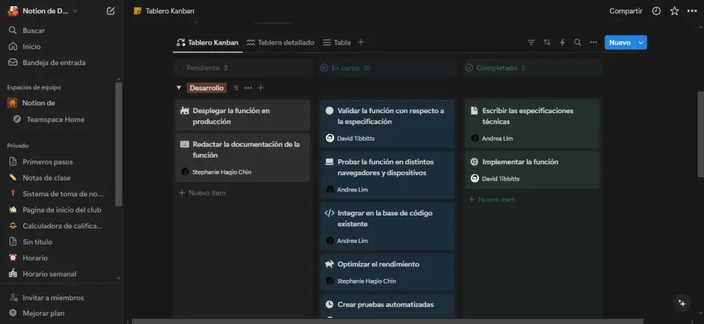 Cómo hacer un horario en Notion: planifica tus tareas y libera tiempo 4 hacer un horario en Notion