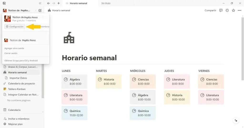 Descubre cómo poner Notion en modo oscuro y trabaja con comodidad 2 poner Notion en modo oscuro