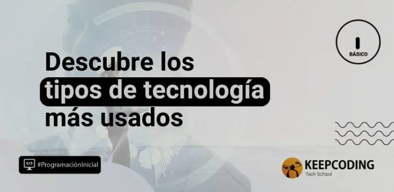 tipos de tecnología
