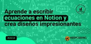ecuaciones en notion