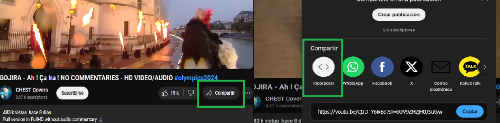¿Cómo poner videos de youtube en HTML? 1 ¿Cómo poner videos de youtube en HTML?: pasos 1 y 2