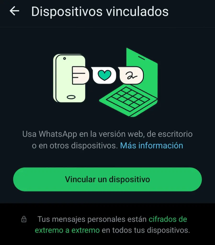 WhatsApp Web: Guía para entender su funcionamiento y sus diferencias con la App móvil 4 Vincular un dispositivo