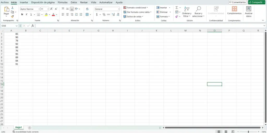 Aprende a calcular la desviación típica en Excel de forma sencilla 2 Aprende a calcular la desviación típica en Excel de forma sencilla