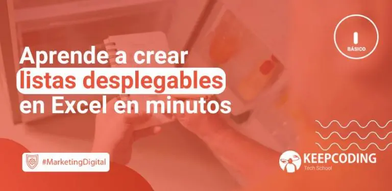 listas desplegables en excel
