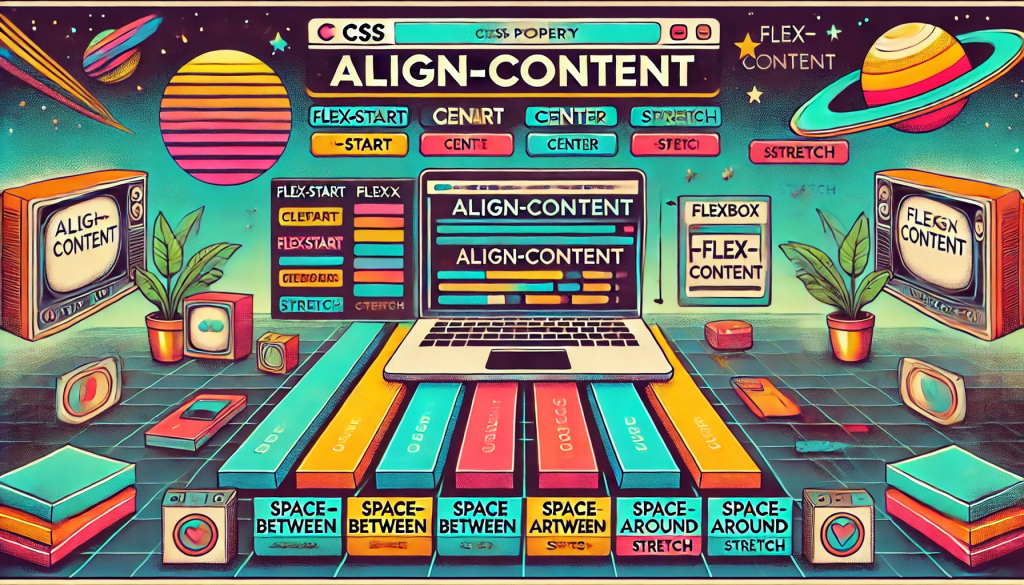 Align-content en CSS para distribuir el espacio entre líneas de un contenedor 1 Align-content en CSS para distribuir el espacio entre líneas de un contenedor
