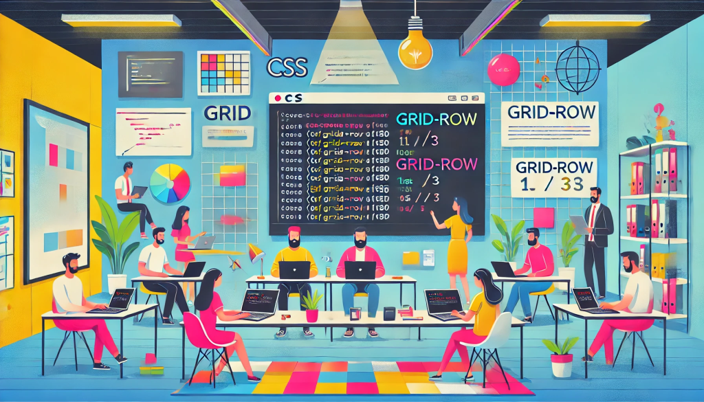 Grid-row en CSS: Cómo controlar las filas de una cuadrícula 1 Grid-row en CSS: Cómo controlar las filas de una cuadrícula