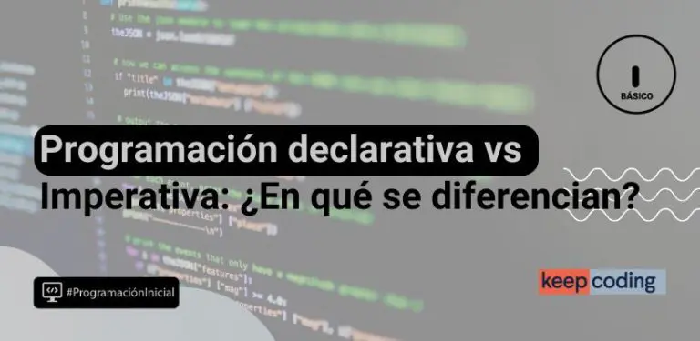 programación declarativa vs imperativa