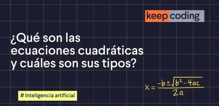 Ecuaciones cuadráticas