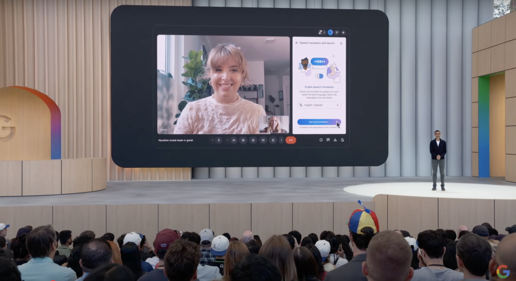Google I/O 2025: Todo lo que aprendí sobre el futuro de la IA, la búsqueda y Android 1 google i/o - traducción simultánea