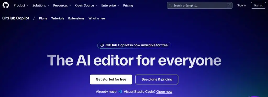 IA para programar en HTML - GitHub