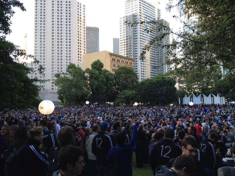 La fiesta oficial de Apple en el WWDC2012