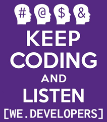 keepcoding and listen