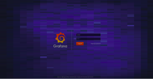 Grafana-captura-login_dashboard de Bitcoin