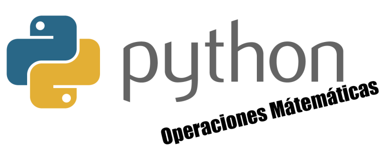 operaciones matemáticas con python