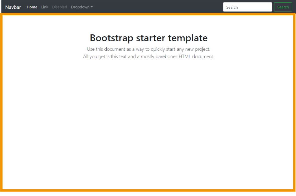 pasar una plantilla en Bootstrap a Angular