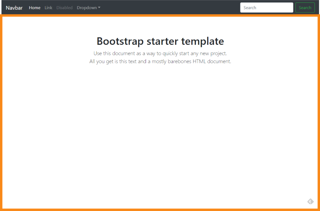 Cómo pasar una plantilla en Bootstrap a Angular 6