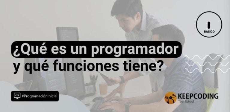 ¿Qué es un programador y qué funciones tiene?