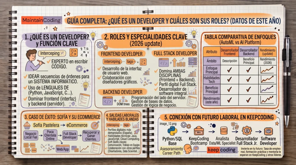 ¿Qué es un developer? El perfil digital más demandado 1 Qué es un developer