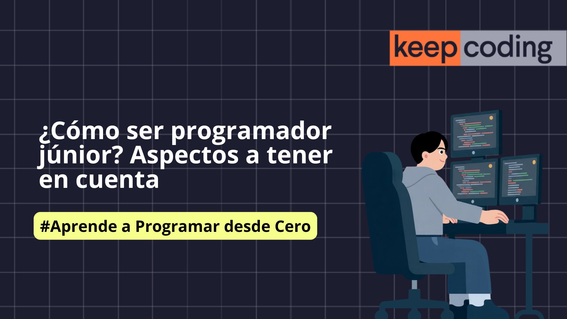Cómo ser programador júnior