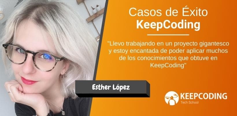 Casos de Éxito KeepCoding 17 psicologa a devops