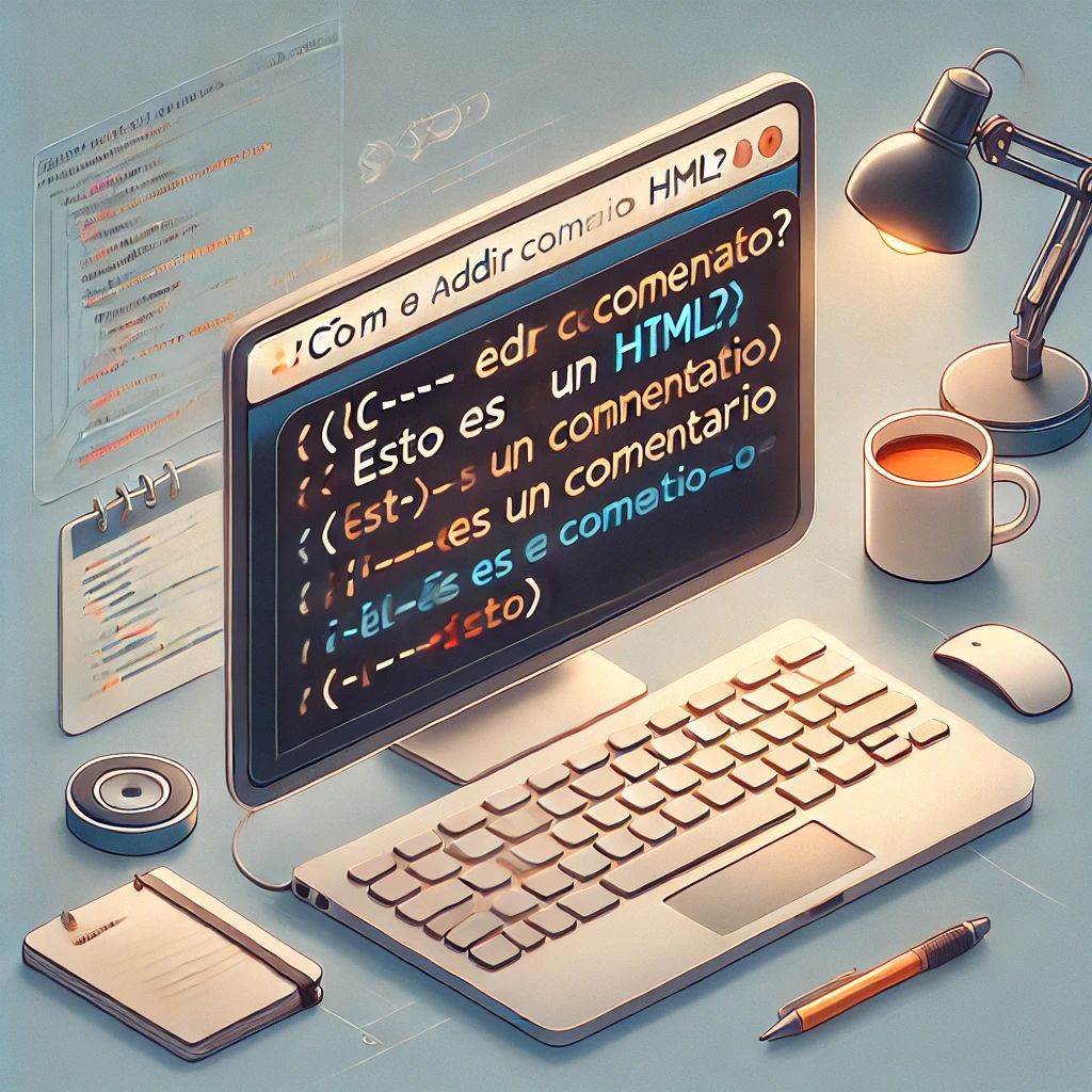 añadir comentarios en html