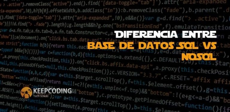 Base de datos SQL vs NoSQL
