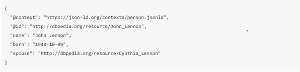 Ejemplo aplicación JSON-LD