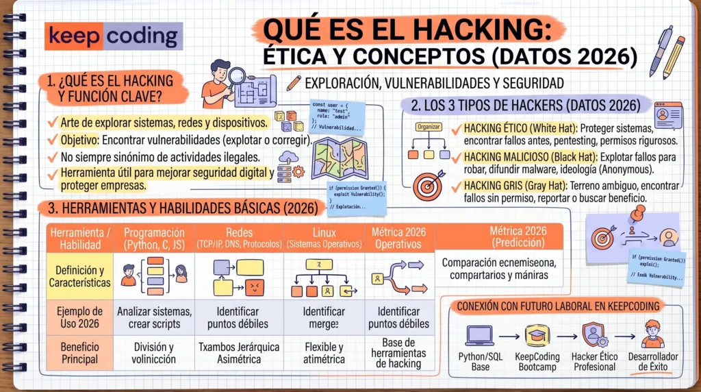 Hacking: ¿Qué es y cuántos tipos existen? 1 Hacking