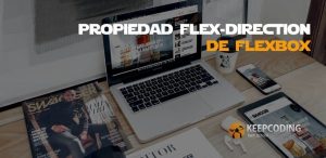 Propiedad flex-direction de flexbox