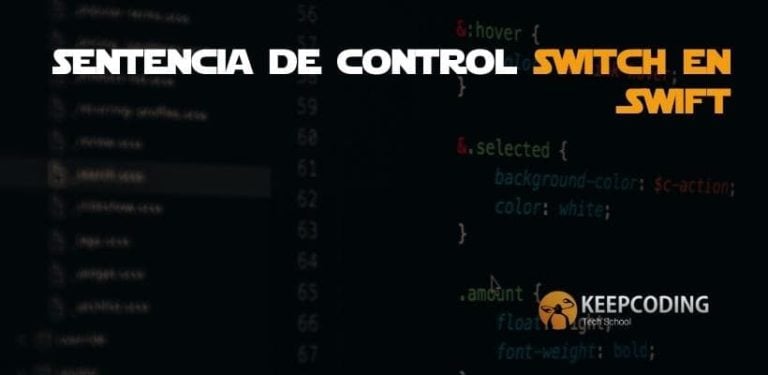 Sentencia de control switch en Swift