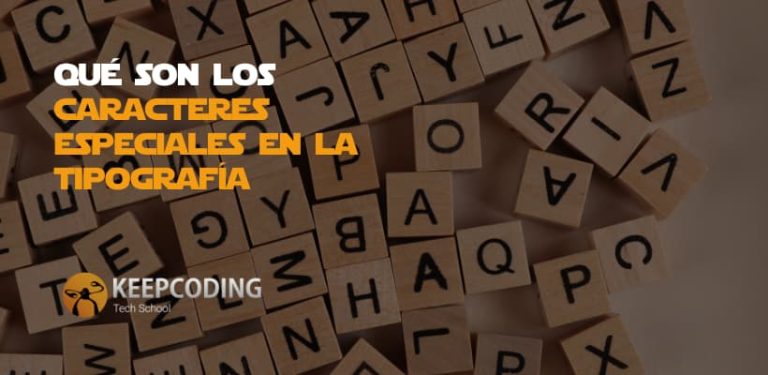 qué son los caracteres especiales en la tipografía