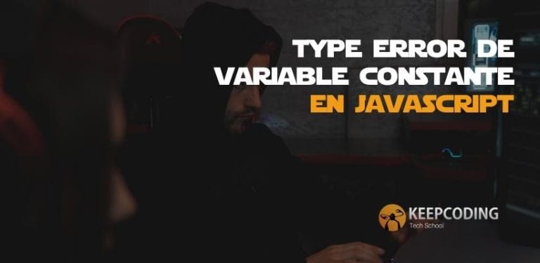 TypeError de variable constante en javascript
