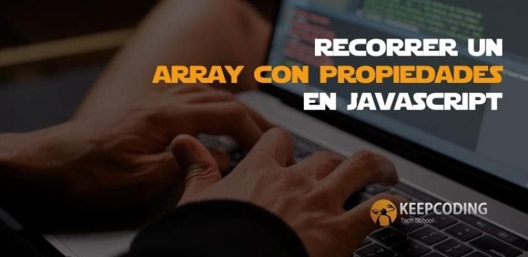 recorrer un array con propiedades en javascript