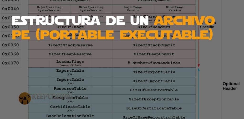 Estructura de un archivo PE (Portable Executable)