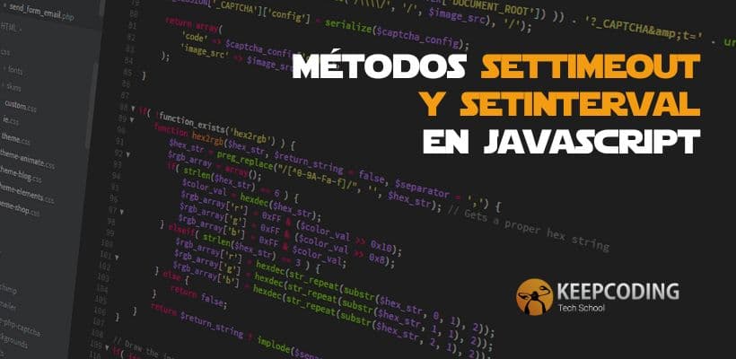 Métodos Settimeout Y Setinterval En Javascript [2024]