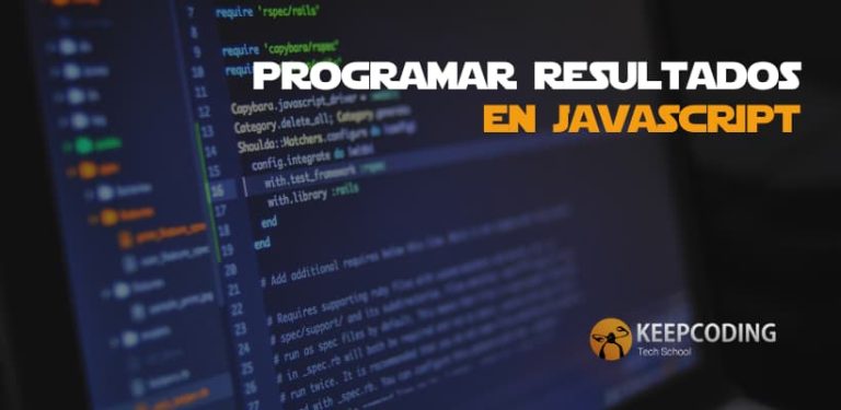 Programar resultados en JavaScript