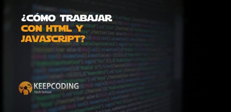 trabajar con HTML y Javascript