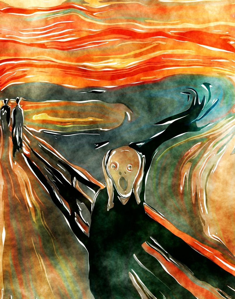 el grito de Edvard Munch