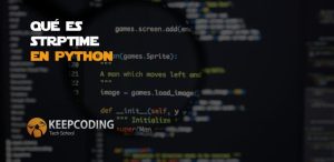 ¿Qué es strptime en Python