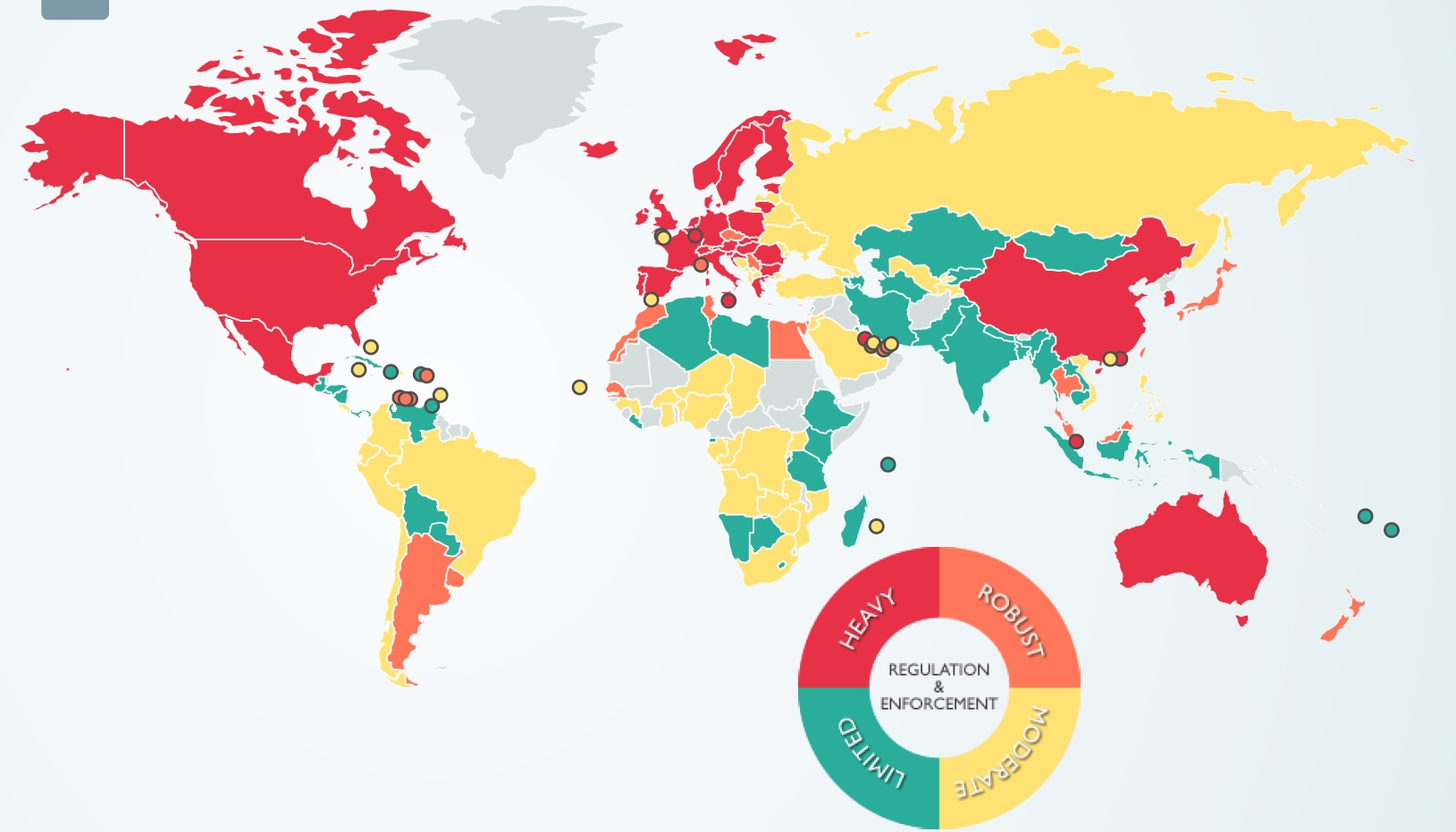 Mapa de protección de datos en la Unión Europea [Guía 2026]