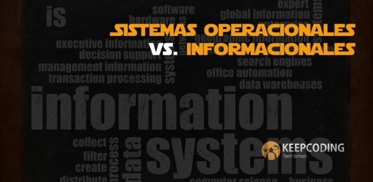 Sistemas informacionales vs. operacionales