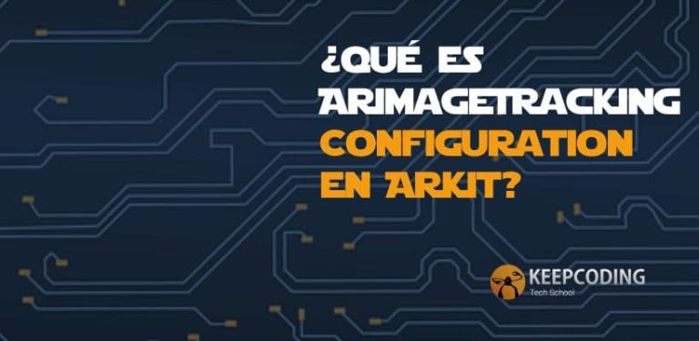 ¿Qué es ARImageTrackingConfiguration en ARKit