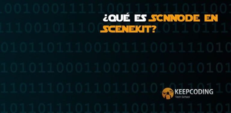 ¿Qué es SCNNode en SceneKit?