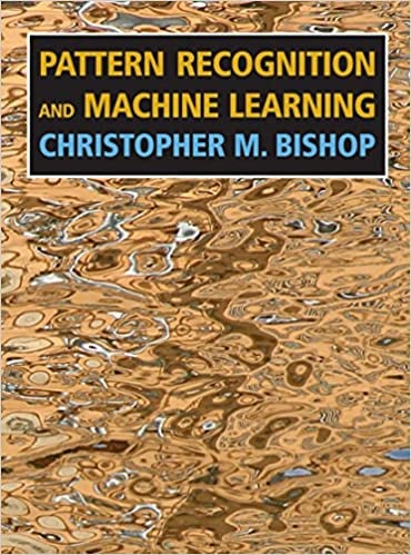 libros sobre data mining: portada del libro pattern recognition and machine learning, por christopher m. bishop