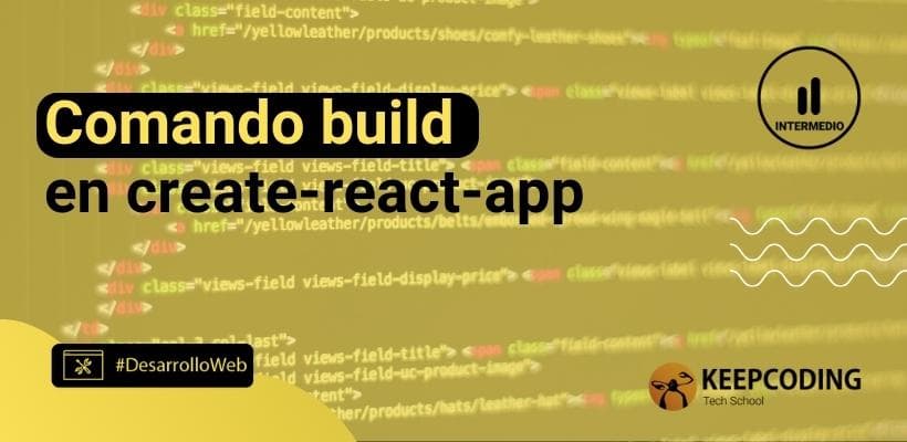 Comando Build En Create React App Keepcoding Bootcamps 2438