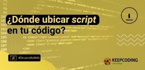 ubicar script en tu código