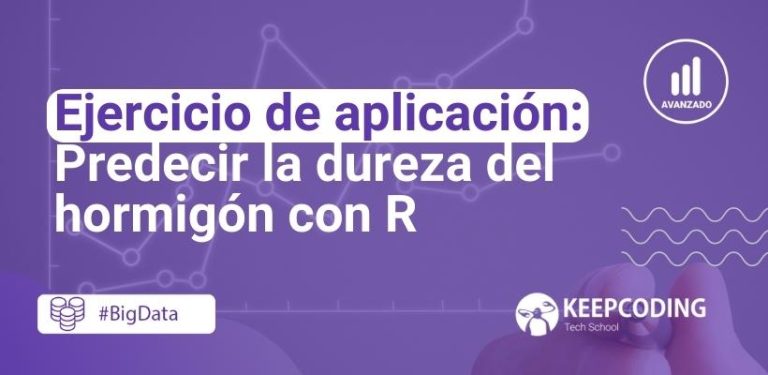 predecir dureza del hormigón con R