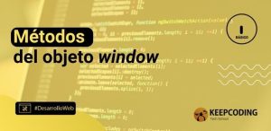 métodos del objeto window